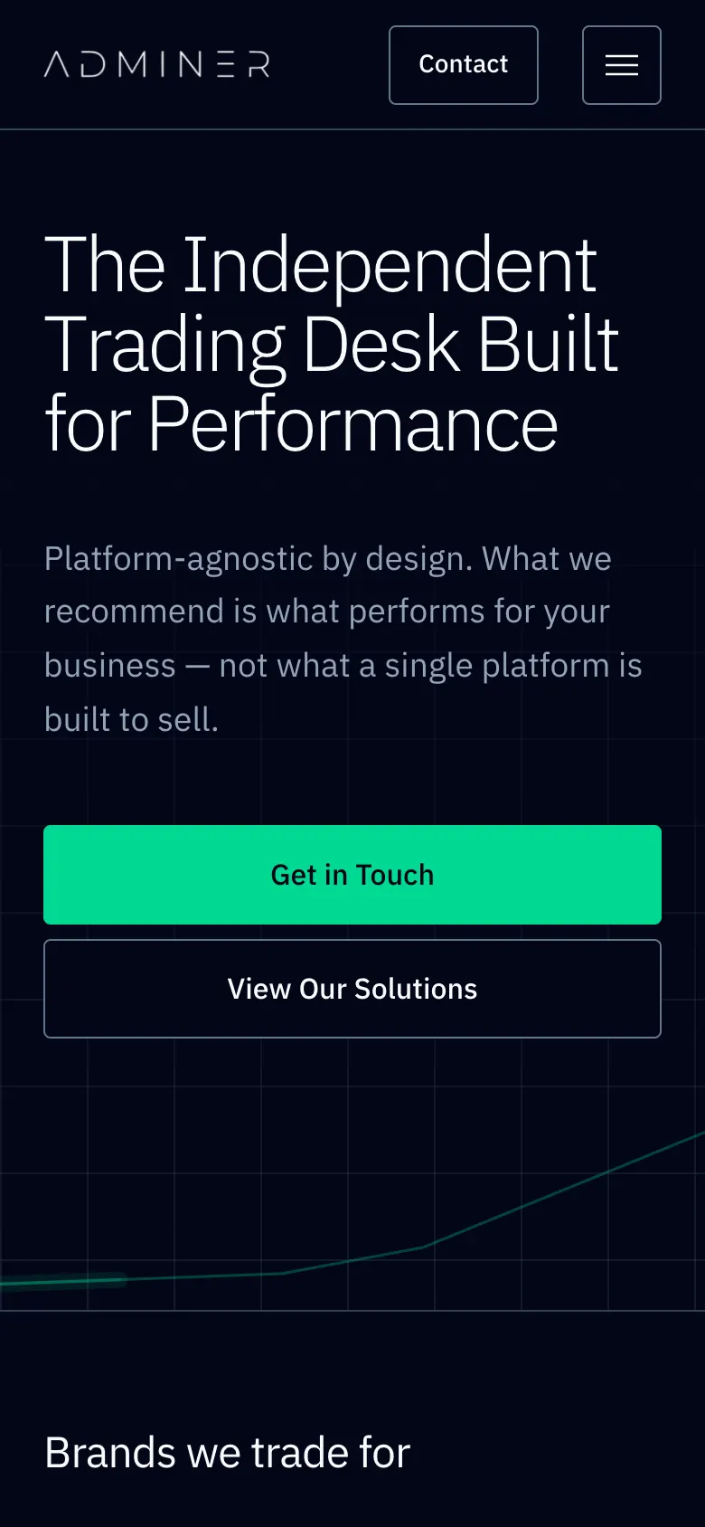 Adminer on a phone